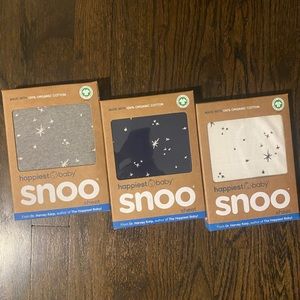 NWT 3 Pack Happiest Baby Snoo Sheets
